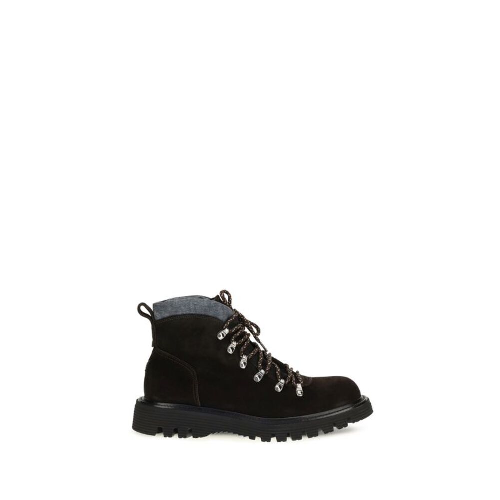 Fratelli Rossetti Men Suede Lace-Up Boots